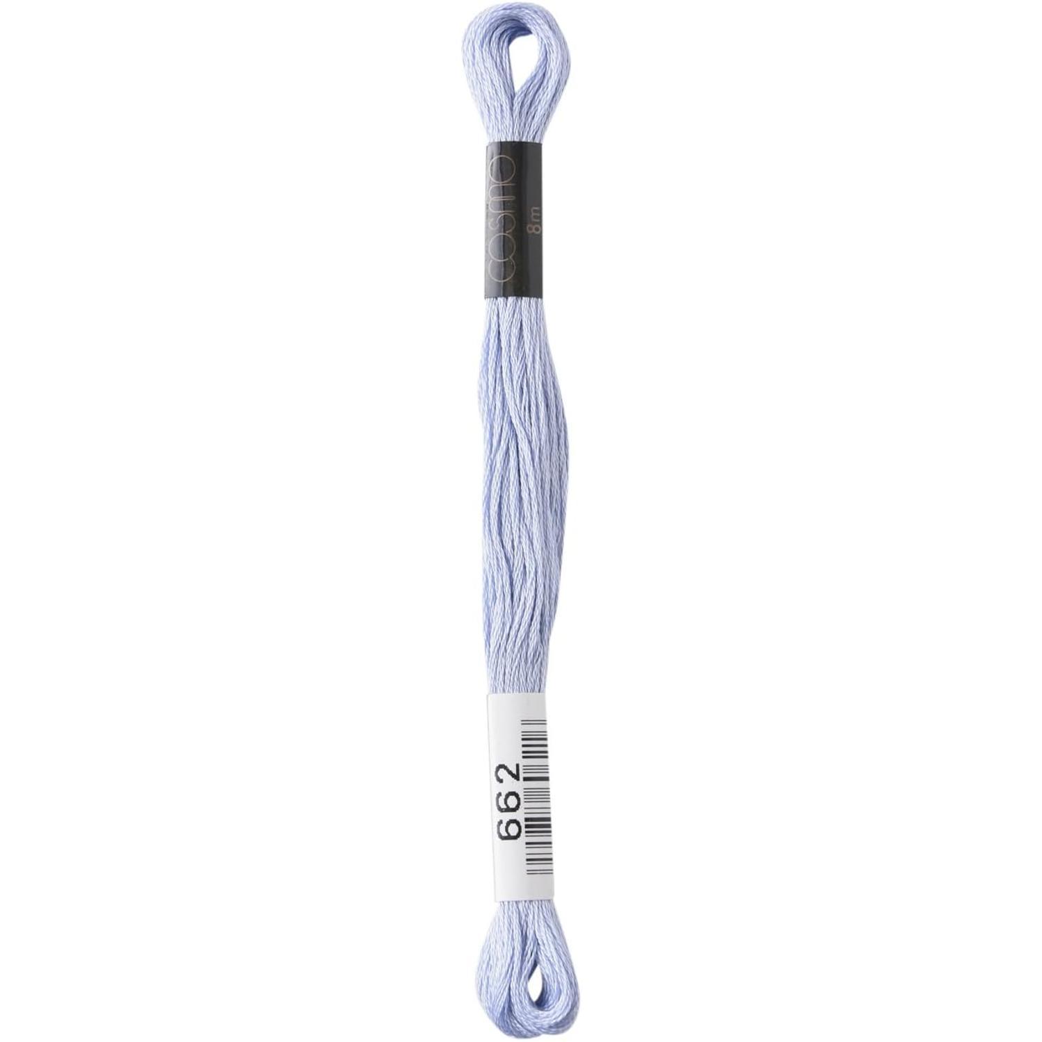 LECIEN Cosmo Embroidery Floss No. 25 1 Box of 6 Skeins No. 25 Floss Color 662