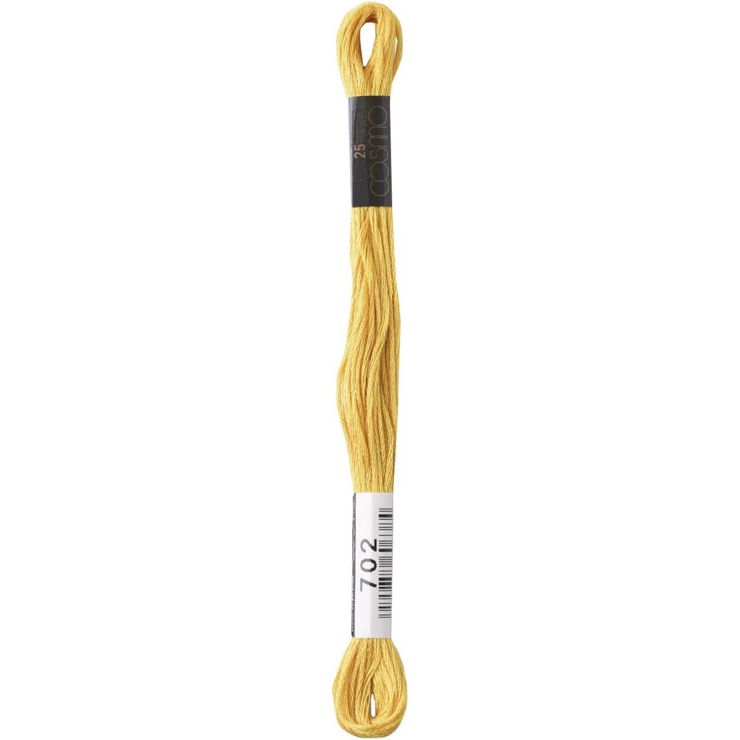 LECIEN Cosmo Embroidery Floss No. 25, 1 Box of 6 Skeins, Color 702
