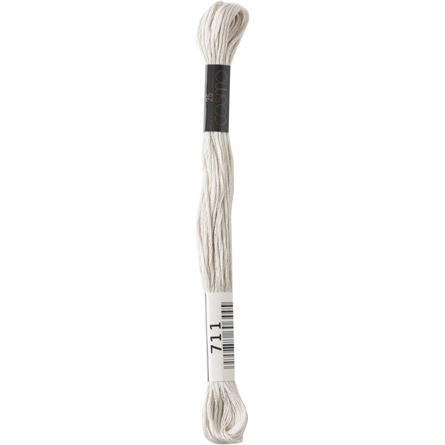 LECIEN COSMO Embroidery Floss No. 25 1 Box of 6 Skeins No. 25 Floss Color 711