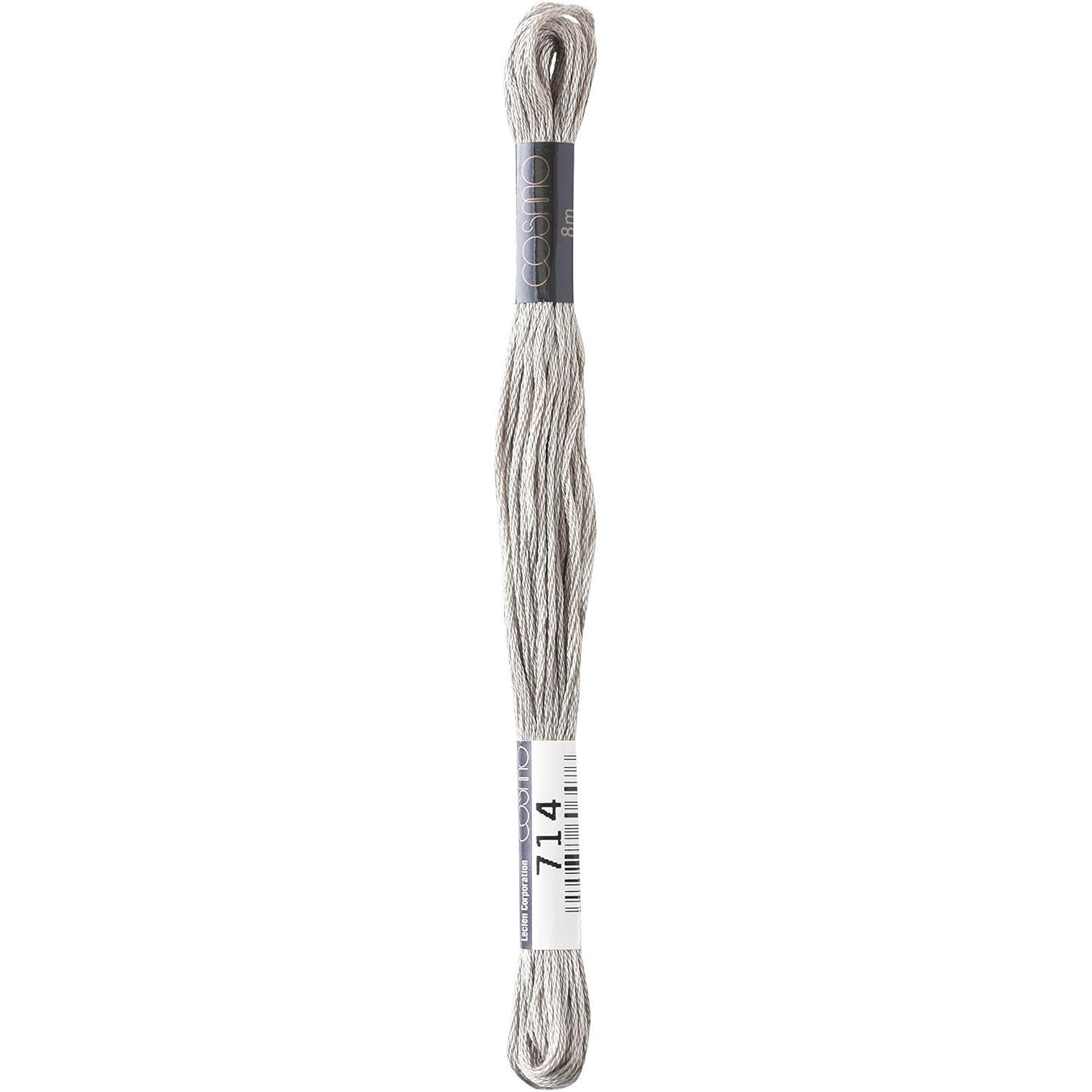 LECIEN Cosmo Embroidery Floss No. 25 1 Box of 6 Skeins Color 714