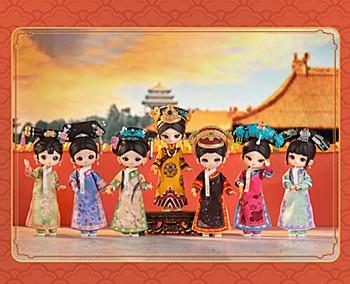SIMONTOYS Empresses in the Palace Series GEN 1 Trading Doll 1 Box of 6