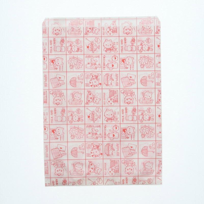 Heyko Paper Bag Patterned Small Bag with Flap R-20 My Home 21.5x29cm 200 Sheets