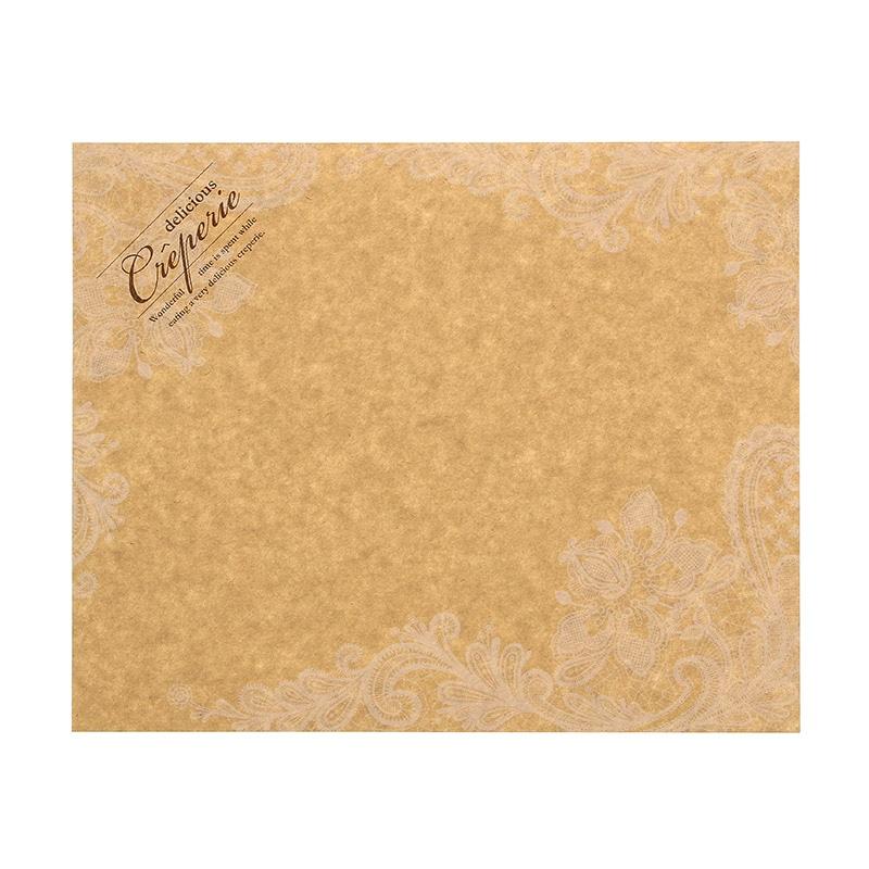Aoto Plus Lamicrepe Wrapping Paper Kraft Square S Lace 200 Sheets