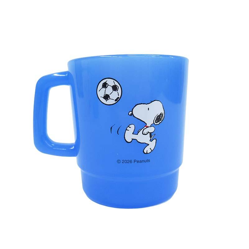 PEANUTS Plastic Mug Soccer