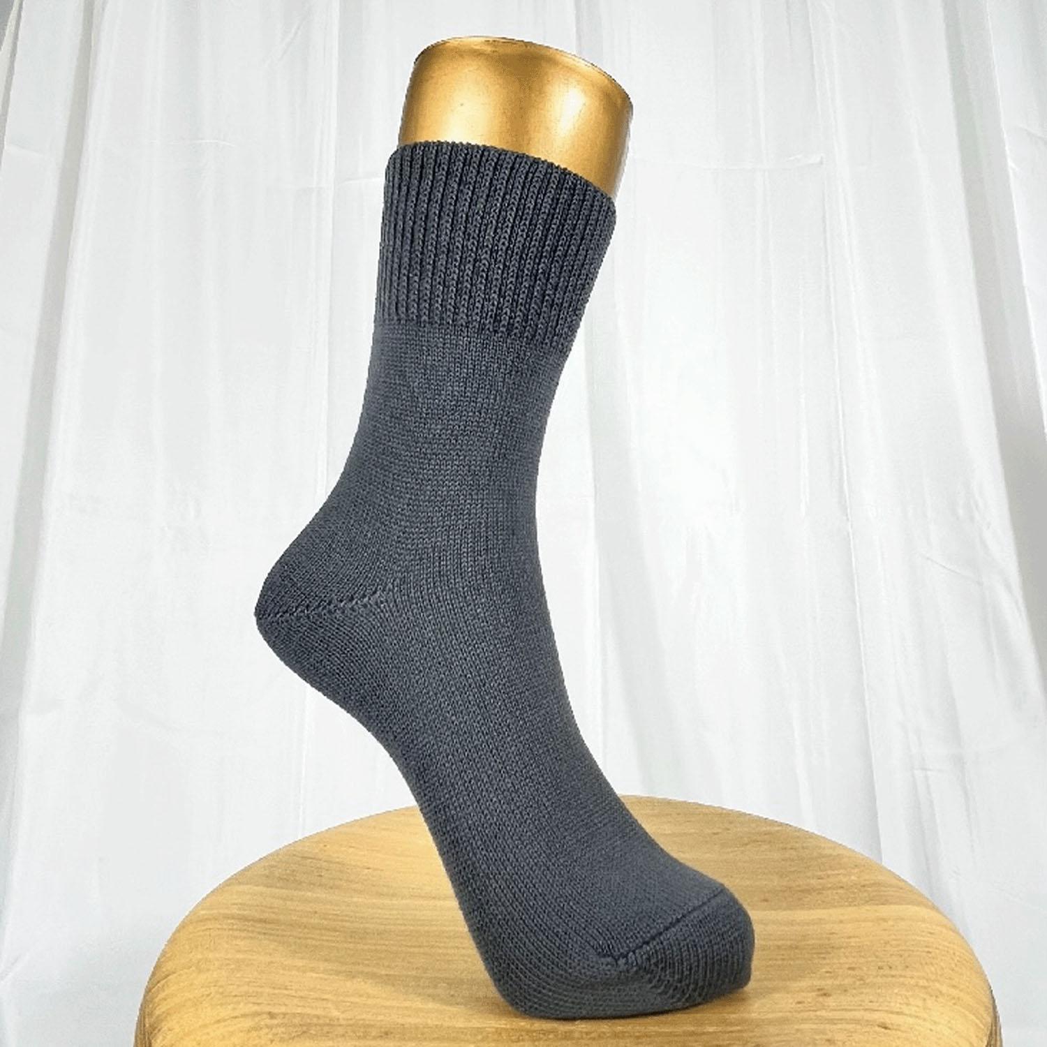 Hummingbird Cotton Short Socks Charcoal M