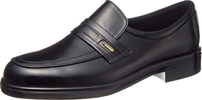 [Tsuukin Kaikoku] Business Shoes Waterproof GORE-TEX® Slip-On TK3126 Men's BK 24.0 cm