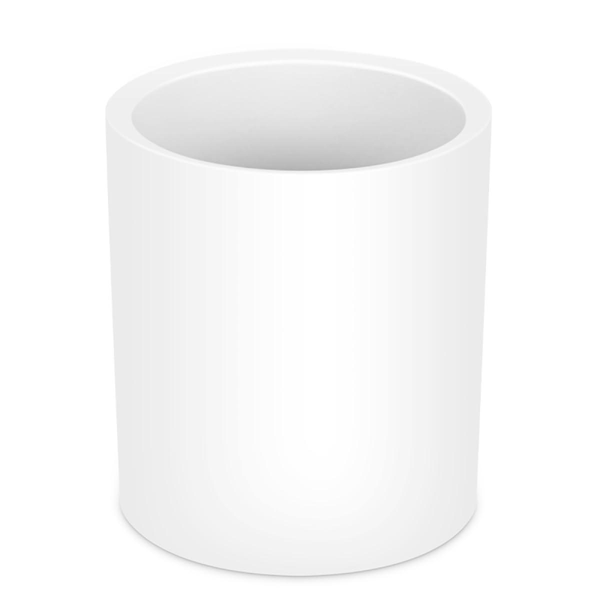 Deli nusign Pen Stand (Round) White DLI-NFU023WH 1 piece