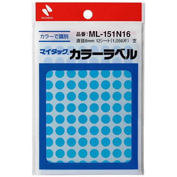 My Tack Color Label - Blank ●Quantity per Pack: 12 sheets ●Dimensions: Width 97 × Depth 4 × Height 150 mm ●Weight: 17.6 g ●Material: Base Material = Coated Paper, Adhesive = Acrylic-based, Release Paper = Non-poly Laminated Paper