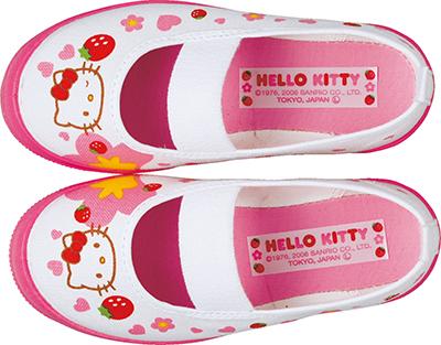 [Asahi] Indoor Shoes Character Hello Kitty S02 Girls Pink 17.0 cm 2E