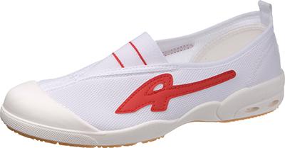 [Asahi] Indoor Shoes Quick-Dry Sweat-Absorbing Antibacterial Made in Japan Dry School 009EC Kids Red 20.0 cm 2E