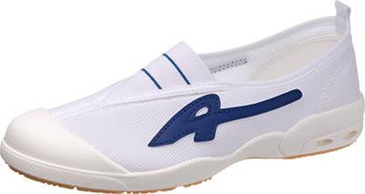 [Asahi] Indoor Shoes Quick-Dry Sweat-Absorbing Antibacterial Made in Japan Dry School 009EC Kids Navy 23.0 cm 2E
